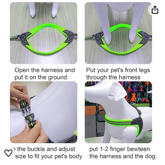 NWOT dog harness only - Picture 5 of 10